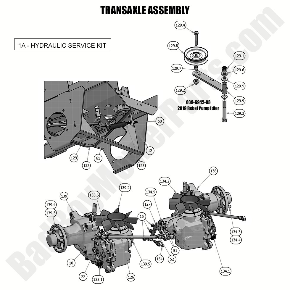 2019 Rebel - Transaxle Assembly